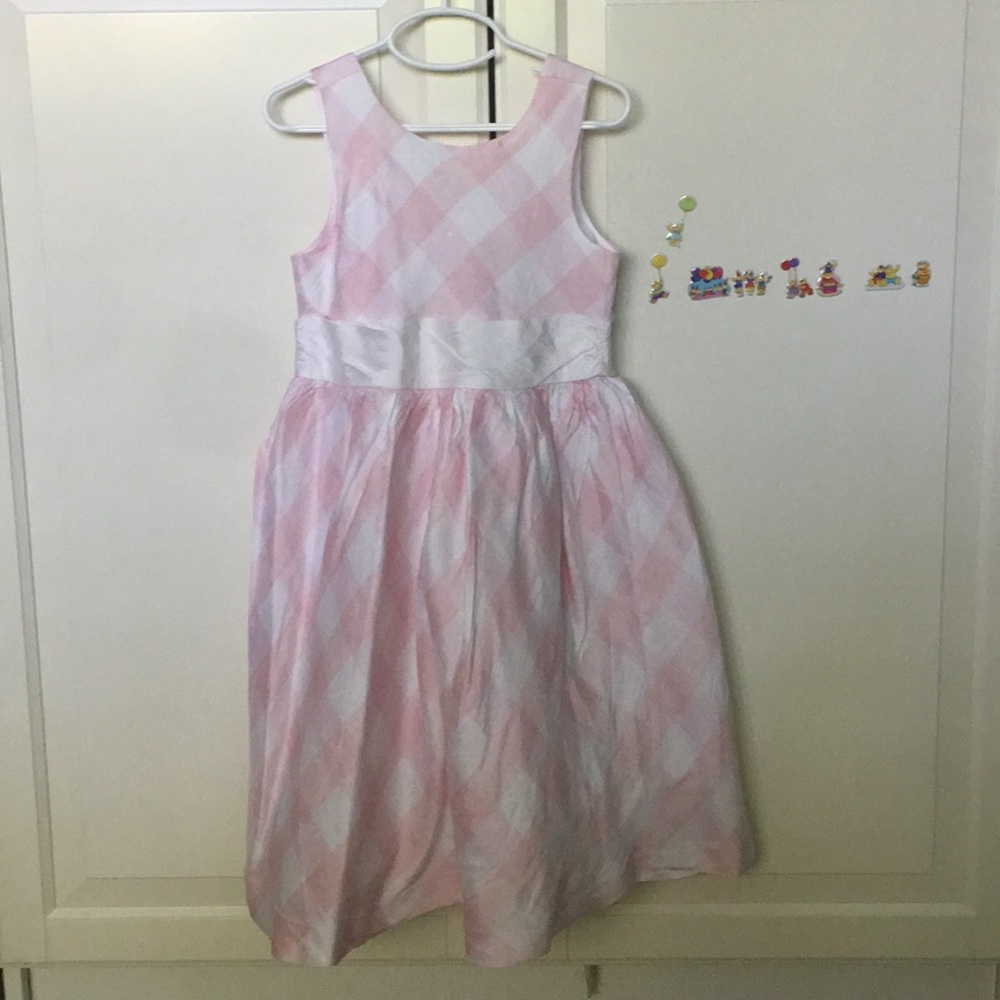 Janie and Jack silk dress with bow
